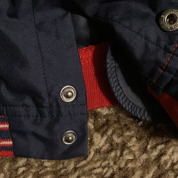 Detroit Red Sox blue and red snap button jacket. - Picture 4 of 8